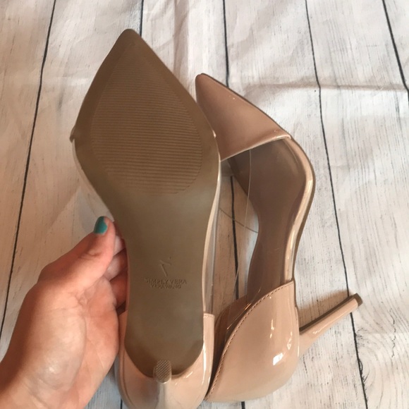 Simply Vera Vera Wang Nude Arlet Pumps - Picture 6 of 8